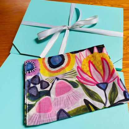 Protea Magnifica Silk Scarf Kirsten Katz