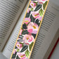 Roses and Peonies Australian Wooden Bookmark - Kirsten Katz