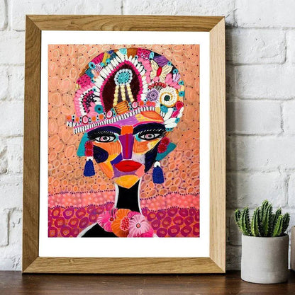 The Empress Wall Art Print - Kirsten Katz