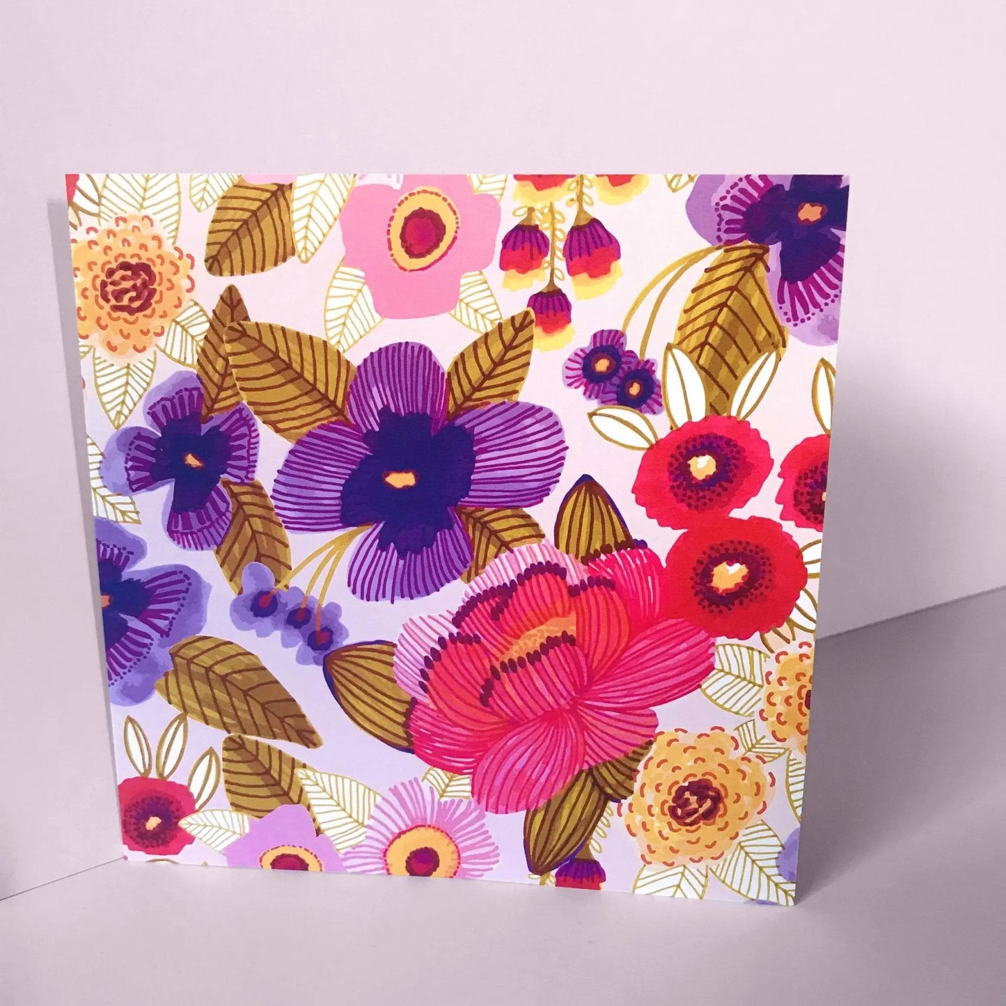 Viola Flowers Card Set Kirsten Katz